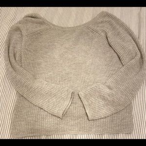 Open back Aerie sweater